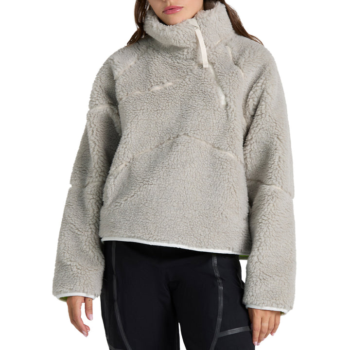 Seniq Wooluxe Fleece Pullover - Women's Heather Grey