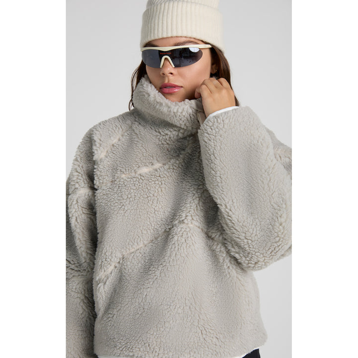 Seniq Wooluxe Fleece Pullover - Women's Heather Grey
