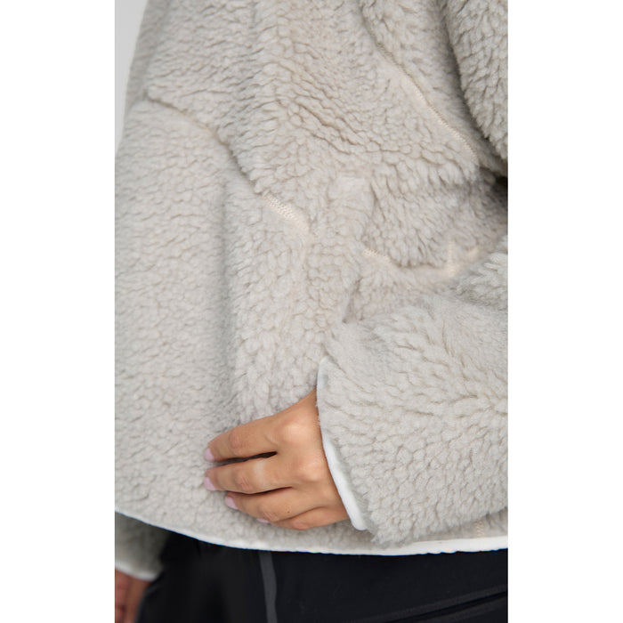 Seniq Wooluxe Fleece Pullover - Women's Heather Grey
