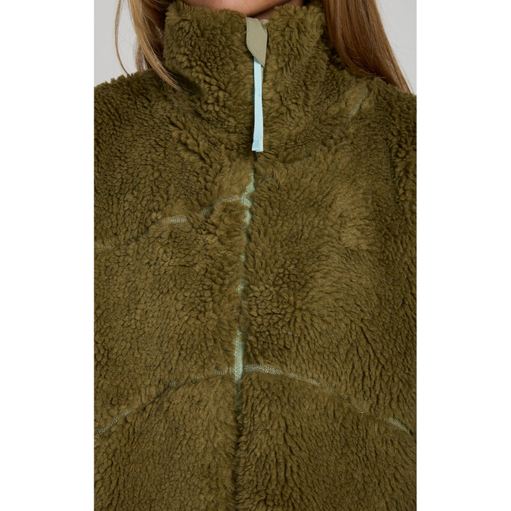 Seniq Wooluxe Fleece Full Zip Up - Women's Matcha