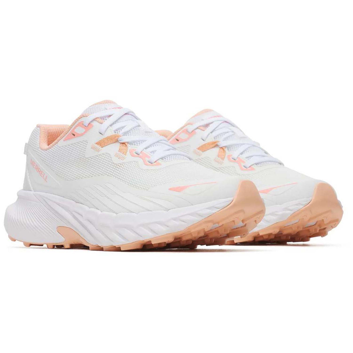 Merrell Agility Trail Shoes - Women's White/Peach