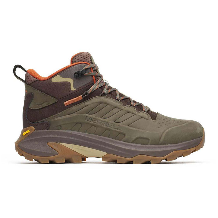 Merrell Moab Speed 2 LTR Mid WP Shoes - Men's Olive