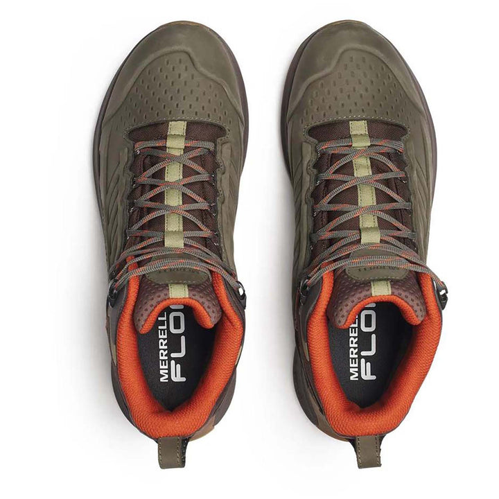 Merrell Moab Speed 2 LTR Mid WP Shoes - Men's Olive