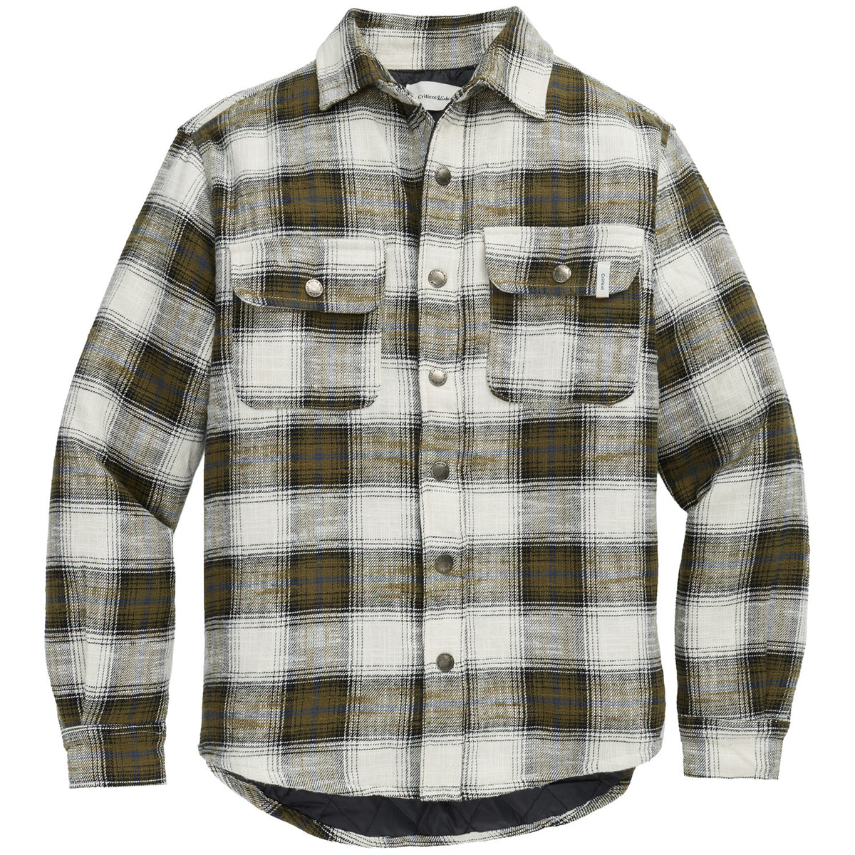 The Critical Slide Society Currents Overshirt - Men's Green