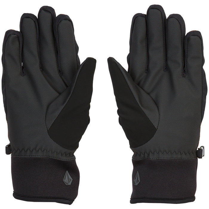 Volcom V. Co Crail Gloves Brown Denim