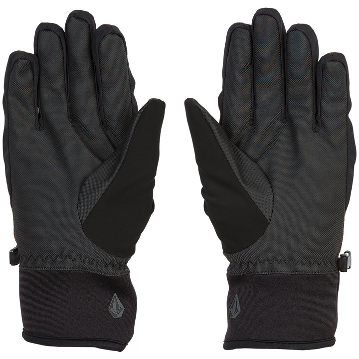 Volcom V. Co Crail Gloves Brown Denim