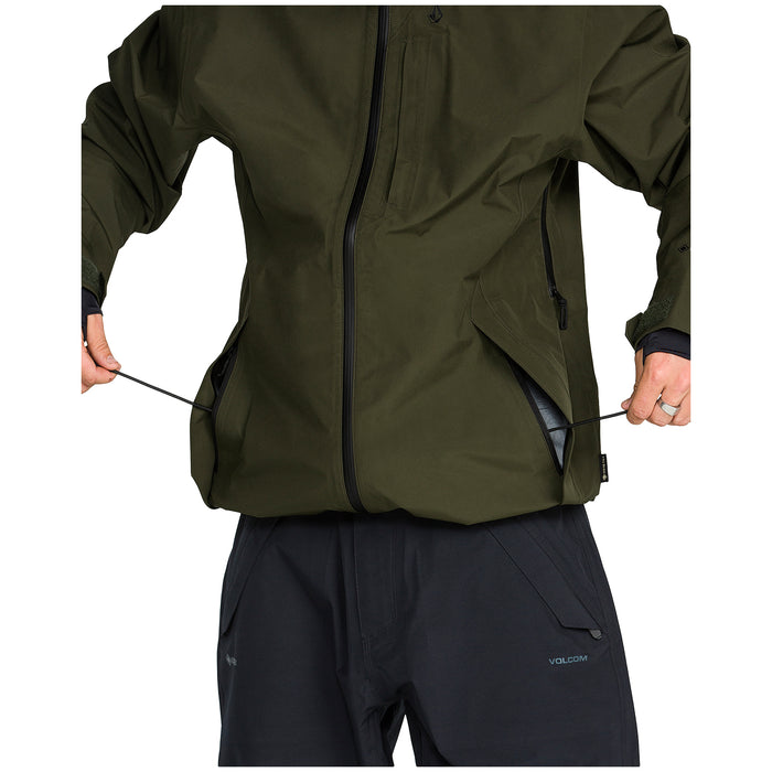 Volcom Tester 3L GORE-TEX Jacket - Men's Dark Green