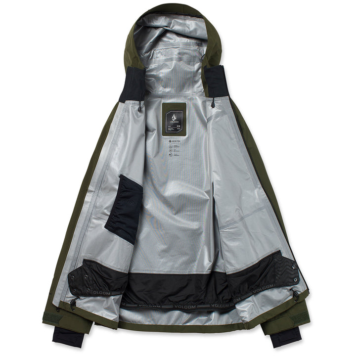 Volcom Tester 3L GORE-TEX Jacket - Men's Dark Green