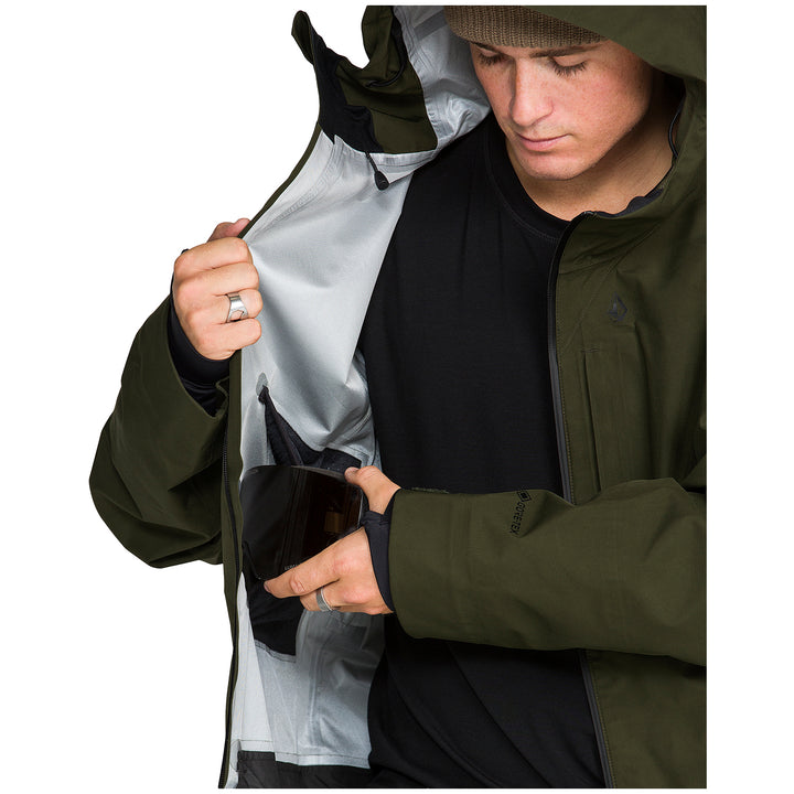 Volcom Tester 3L GORE-TEX Jacket - Men's Dark Green