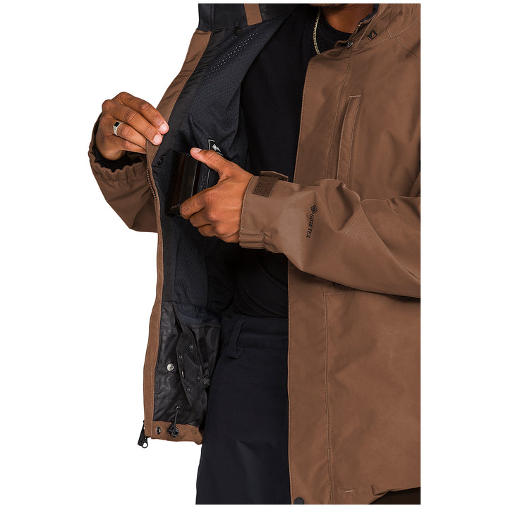 Volcom DUA Insulated GORE-TEX Jacket - Men's Desert Taupe