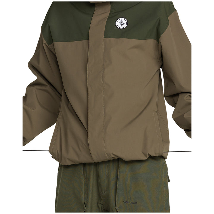 Volcom Buckthreeeighty Insulated Jacket - Men's Teak