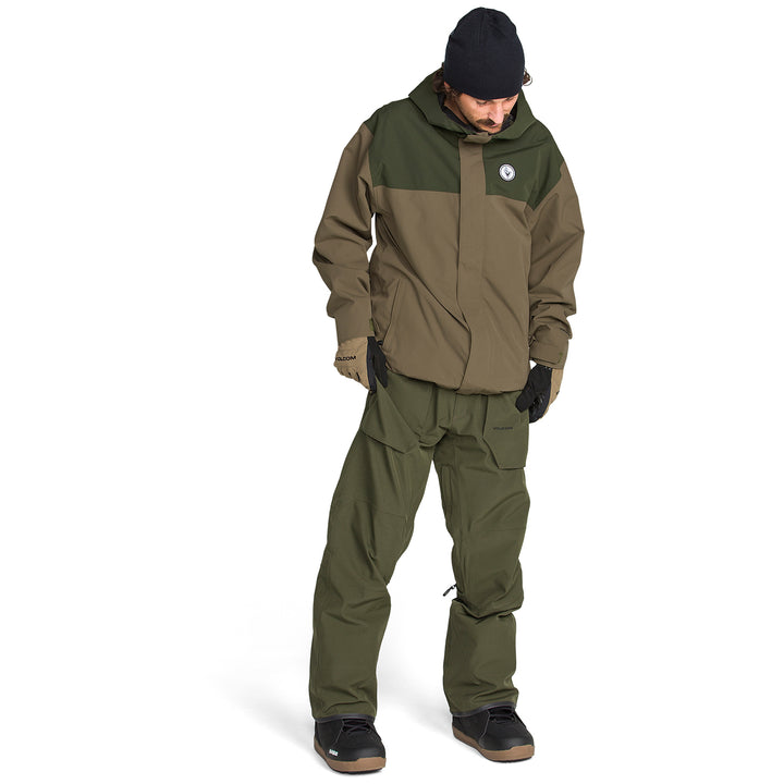 Volcom Buckthreeeighty Insulated Jacket - Men's Teak