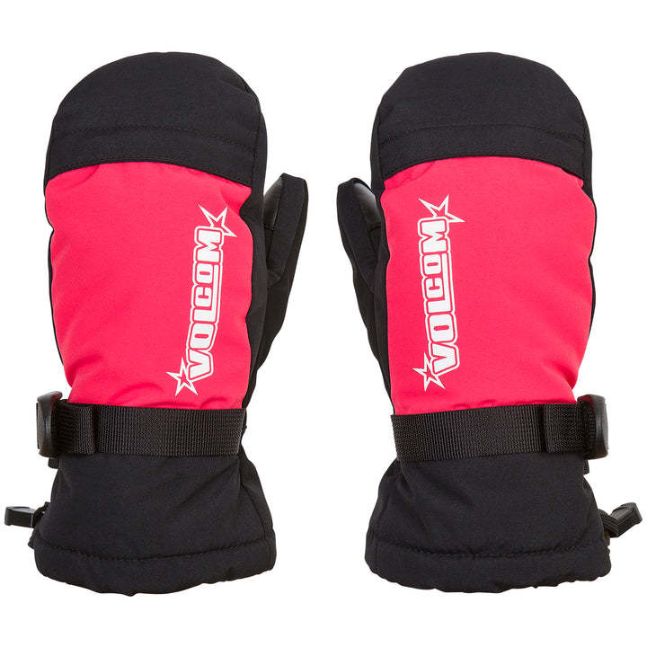 Volcom Day Saver Mittens - Kids' Bright Cherry