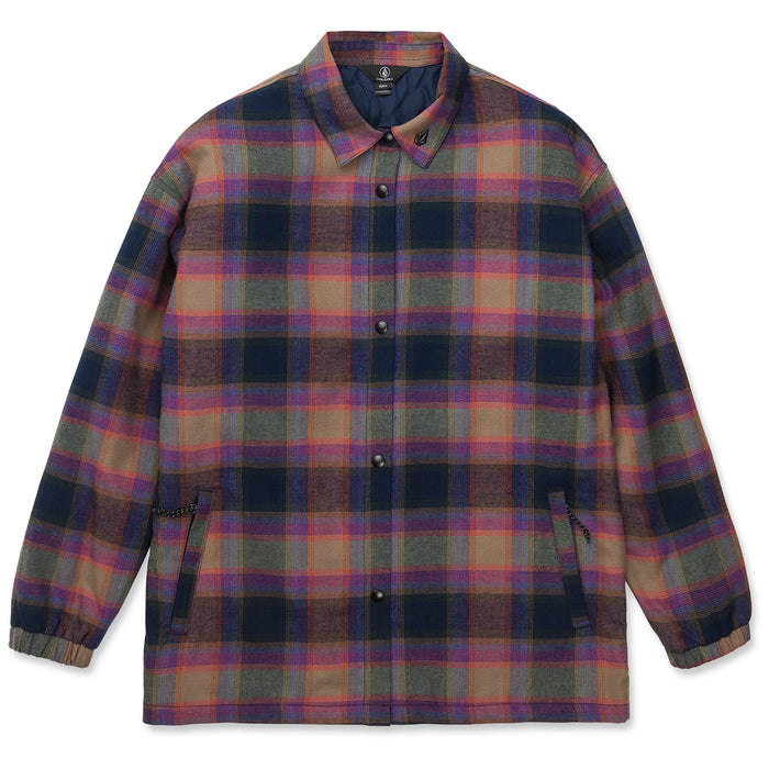 Volcom Insulated Riding Flannel Jacket - Women's Light Green