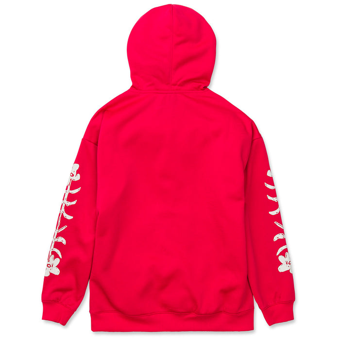 Volcom Essential Hydro Hoodie - Women's Bright Cherry