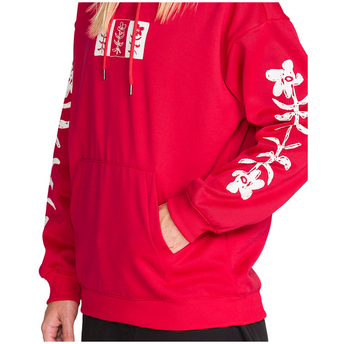 Volcom Essential Hydro Hoodie - Women's Bright Cherry