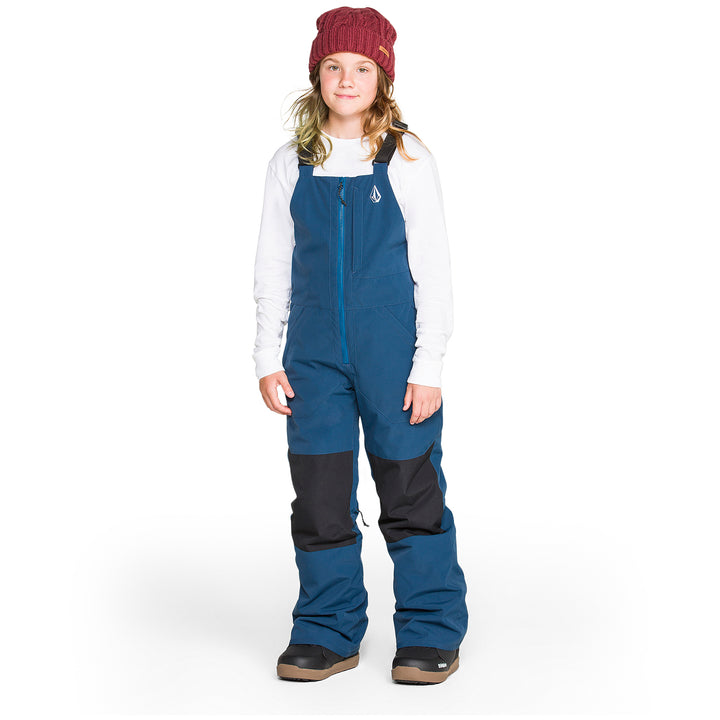 Volcom Barkley Insulated Bib Overalls - Kids' Blue