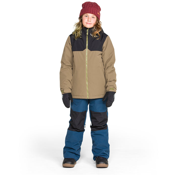 Volcom Barkley Insulated Bib Overalls - Kids' Blue