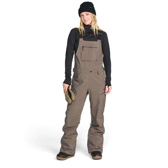 Volcom Ash Stretch GORE-TEX Bib Overalls - Women's Teak