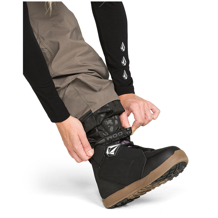 Volcom Ash Stretch GORE-TEX Bib Overalls - Women's Teak