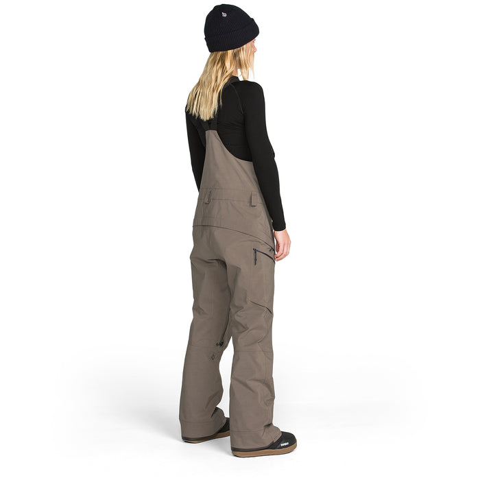 Volcom Ash Stretch GORE-TEX Bib Overalls - Women's Teak