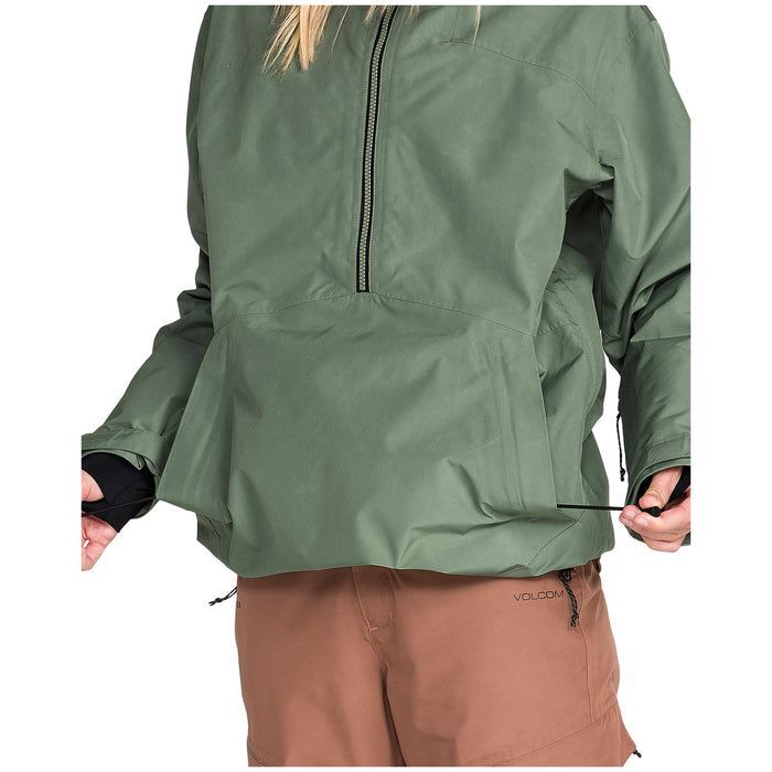 Volcom Rowan Insulated GORE-TEX Pullover - Women's Light Green