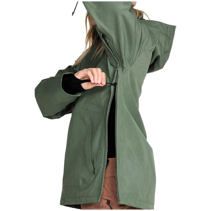 Volcom Rowan Insulated GORE-TEX Pullover - Women's Light Green