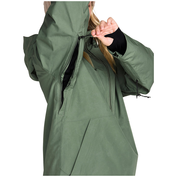 Volcom Rowan Insulated GORE-TEX Pullover - Women's Light Green