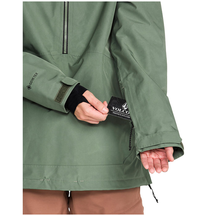 Volcom Rowan Insulated GORE-TEX Pullover - Women's Light Green