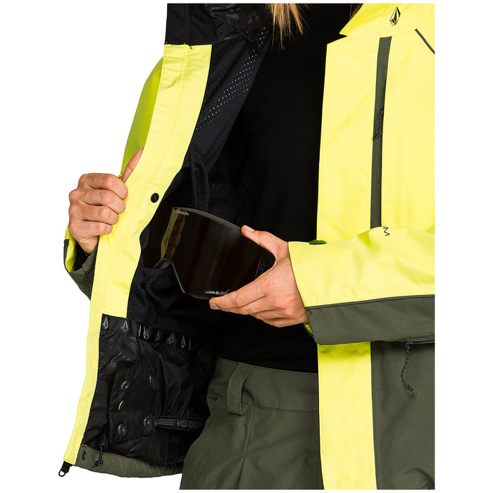 Volcom Yourfav Baggy GORE-TEX Jacket - Women's Lemon Drop