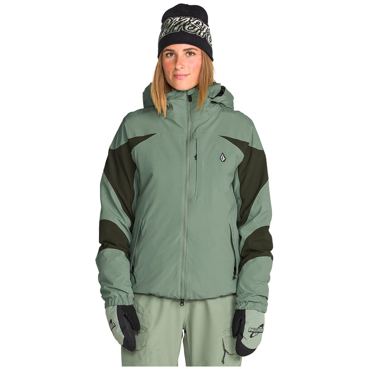 Volcom Shelter 3D Stretch Jacket - Women's Ligth Green