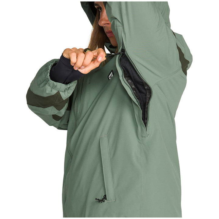 Volcom Shelter 3D Stretch Jacket - Women's Ligth Green