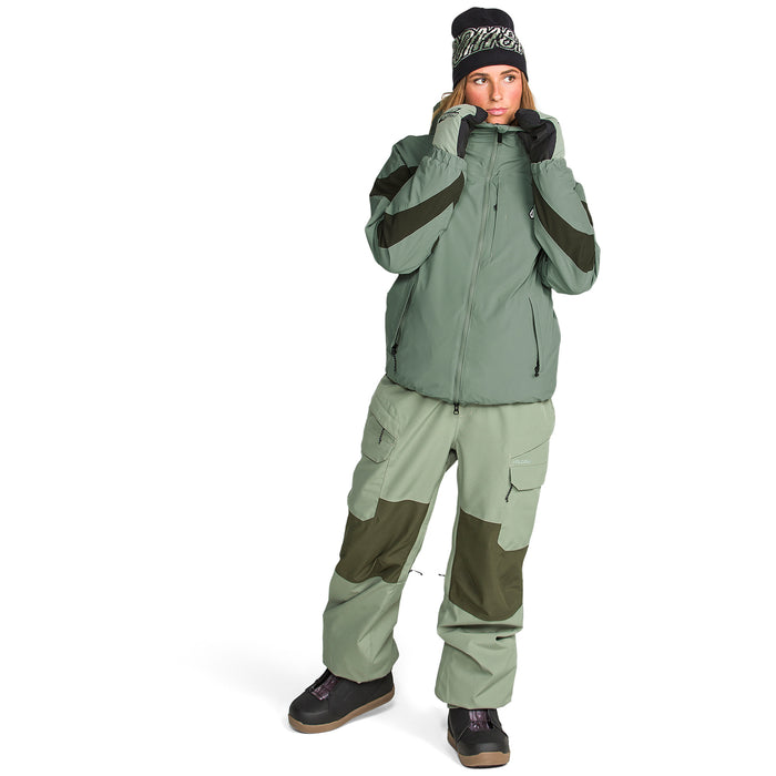 Volcom Shelter 3D Stretch Jacket - Women's Ligth Green