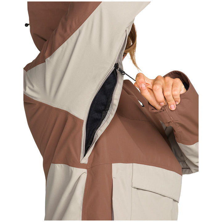 Volcom Harlan Pullover Jacket - Women's Desert Taupe