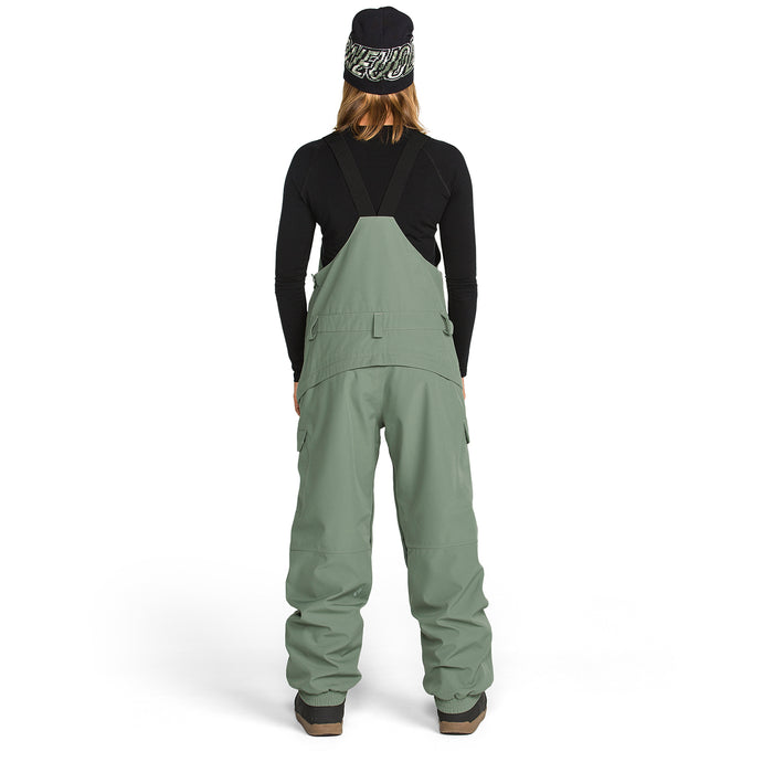 Volcom Creston 3D Stretch Bibs - Women's Light Green
