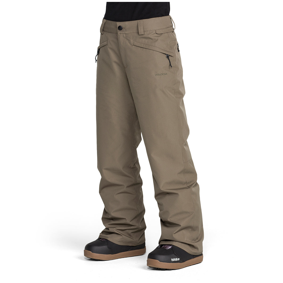 Volcom Coldfront Insulated Baggy Pants - Women's Teak