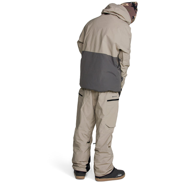 Volcom Rain Gore Bib Overalls - Men's Khaki