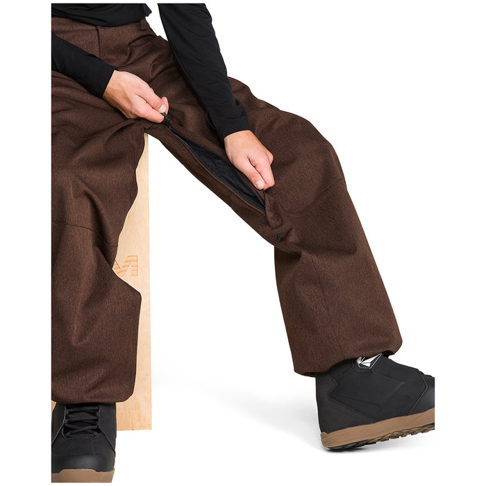 Volcom Snow Billow Pants - Men's Brown Denim