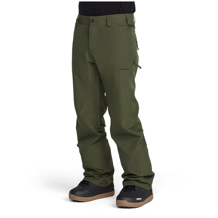 Volcom Freakin Snow Chino Pant - Men's Dark Green