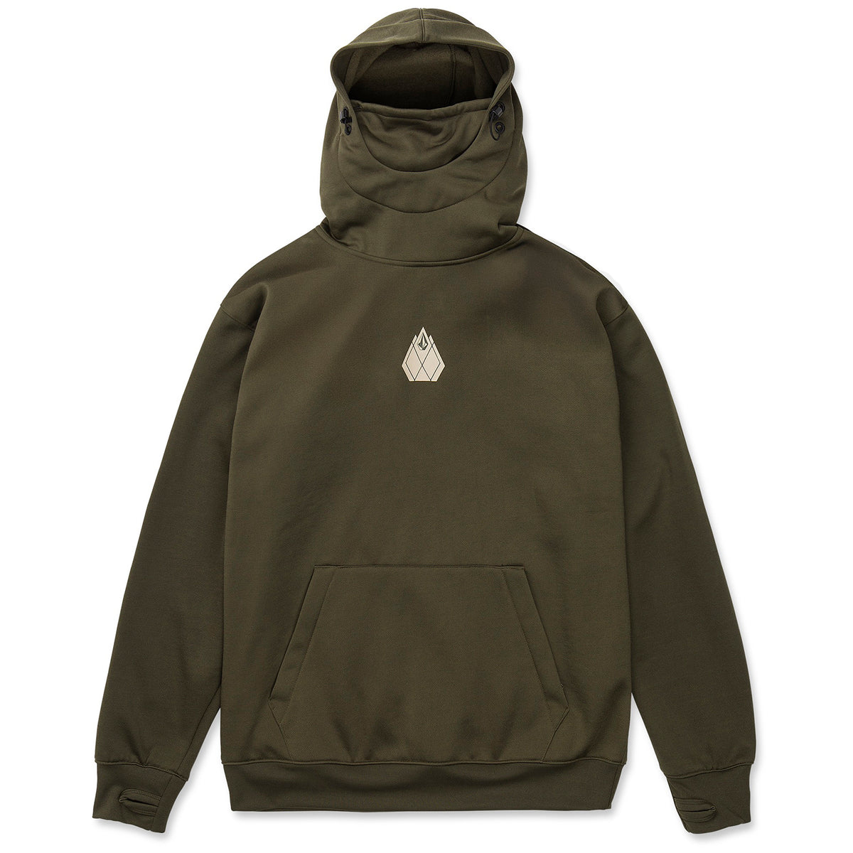 Volcom Hydro Riding Hoodie - Men's Dark Green