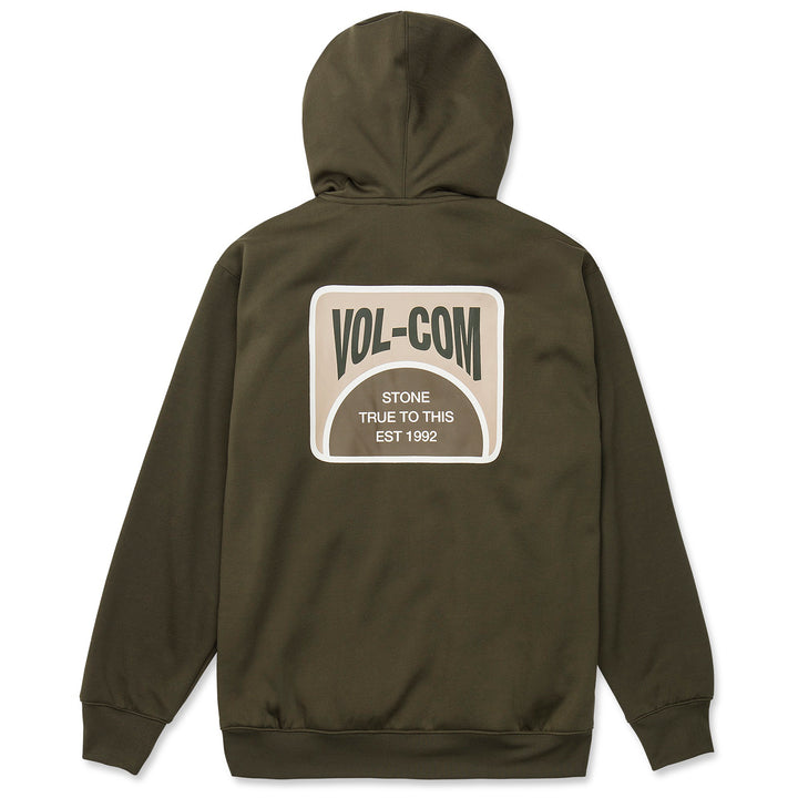 Volcom Hydro Riding Hoodie - Men's Dark Green
