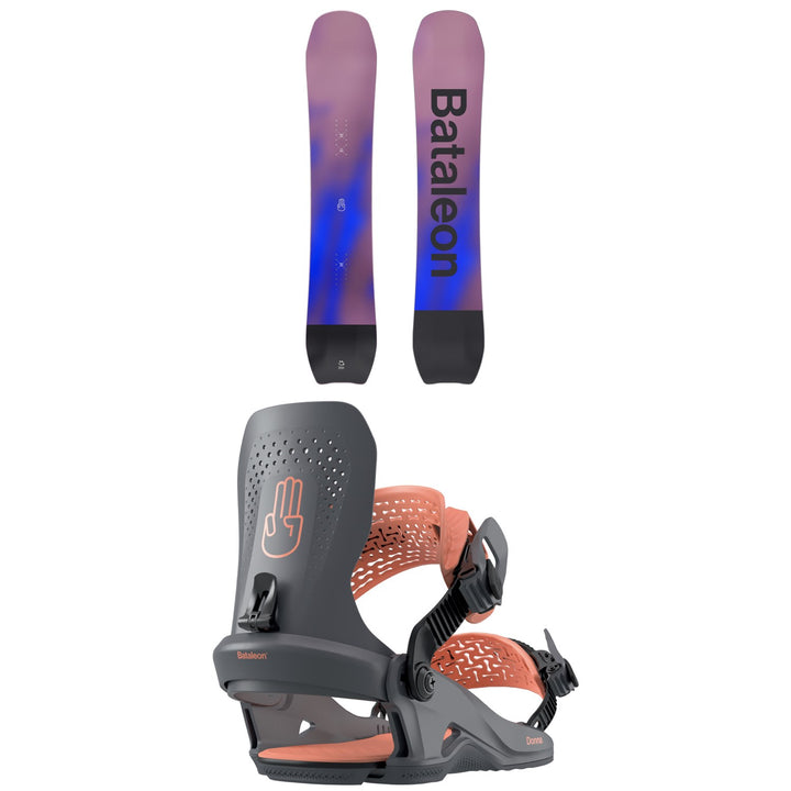 Bataleon Whatever Snowboard + Donna HW Snowboard Bindings - Women's 2026
