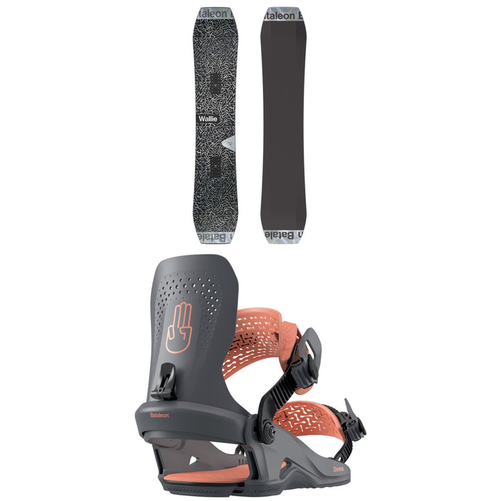 Bataleon Wallie Snowboard + Donna HW Snowboard Bindings - Women's 2026