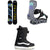 GNU Ladies Choice Snowboard + Bent Metal Stylist Snowboard Bindings + Vans Encore Pro 2.0 Snowboard Boots - Women's 2027