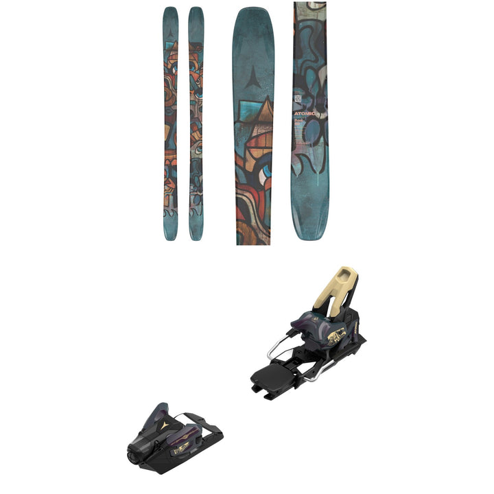 Atomic Bent 90 Skis + Atomic Strive 14 GW Ski Bindings 2026