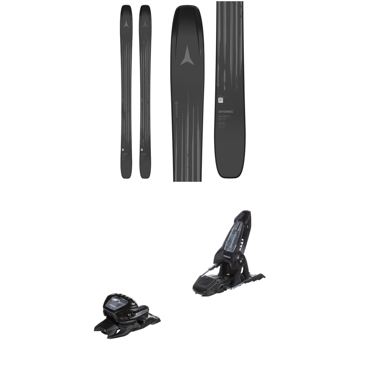 Atomic Maverick 105 CTI Skis + Marker Griffon 13 ID Ski Bindings 2026