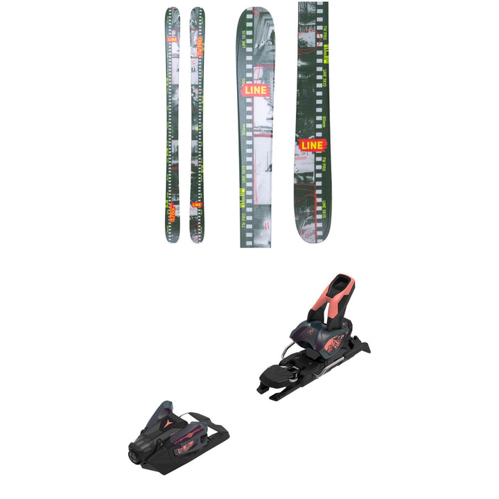 Line Skis Tom Wallisch Pro Skis + Atomic Strive 12 GW Ski Bindings