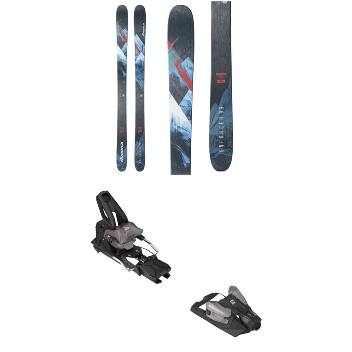 Nordica Enforcer 99 Skis + Salomon Strive 14 GW Ski Bindings 2026