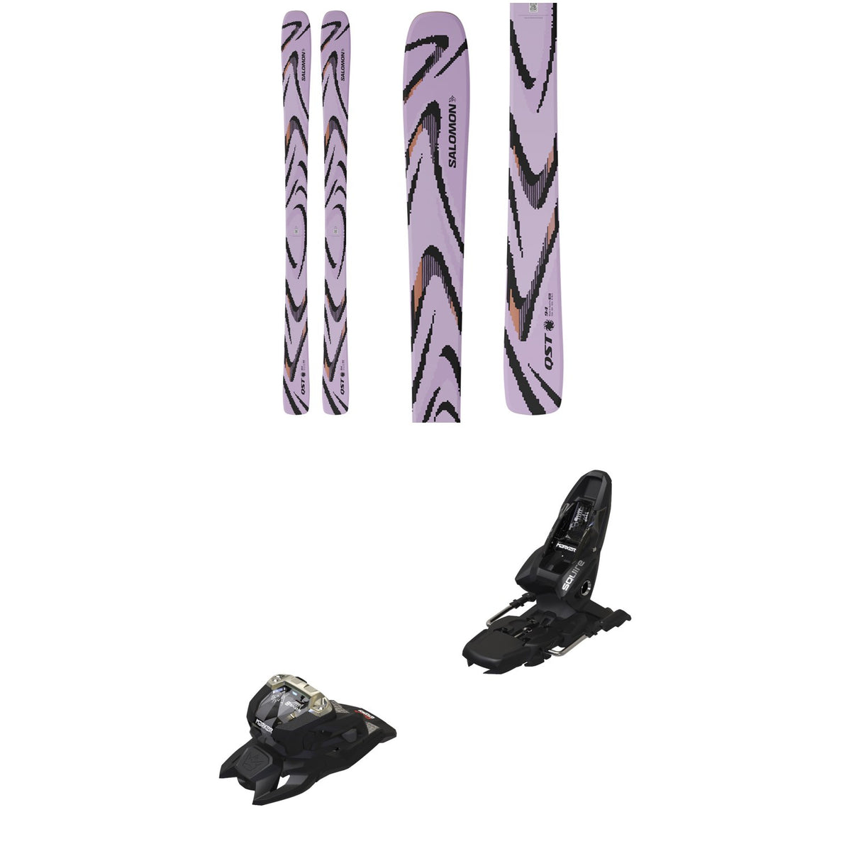 Salomon QST 94 Skis + Marker Squire 11 Ski Bindings 2027