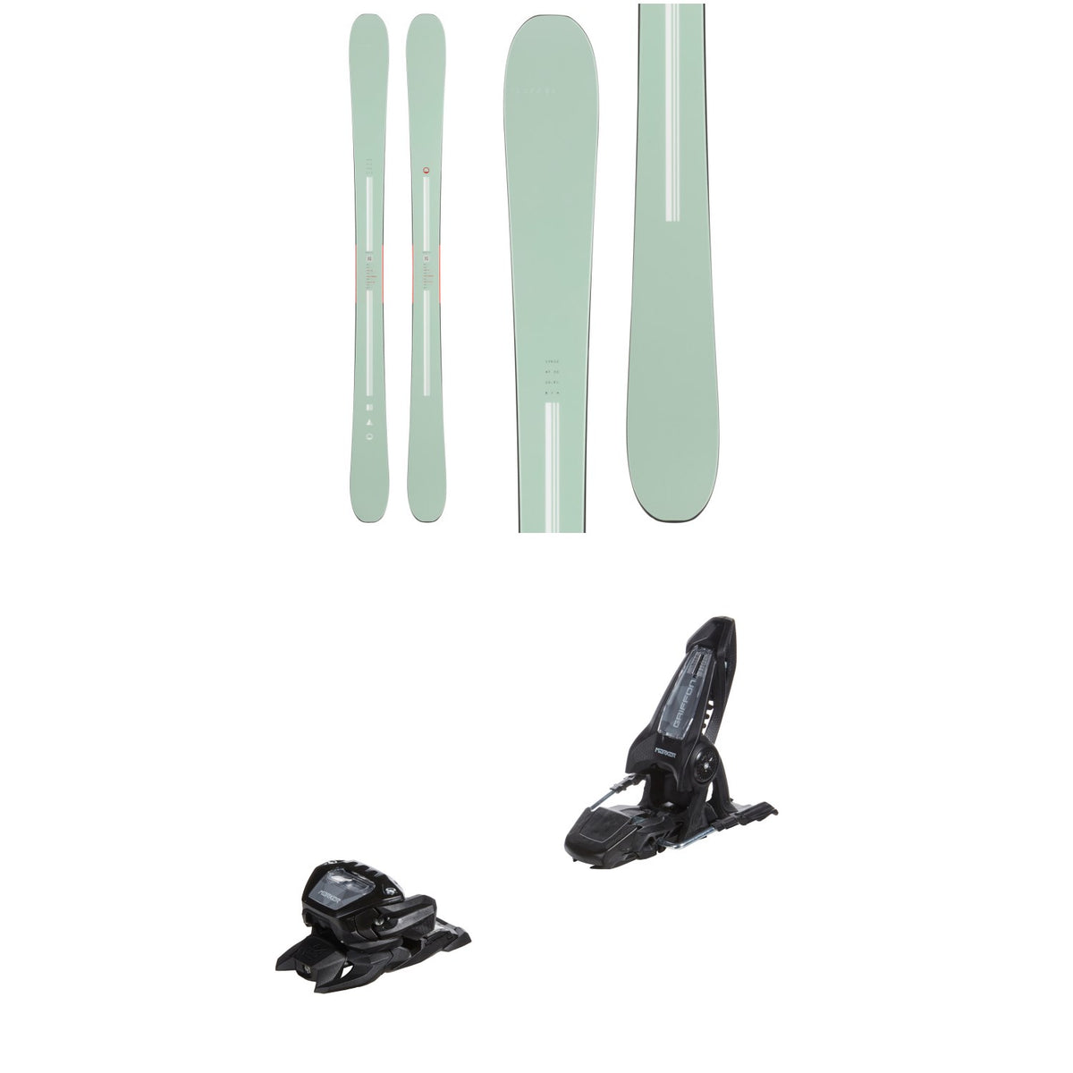 Season Kin Skis + Marker Griffon 13 ID Ski Bindings  2026
